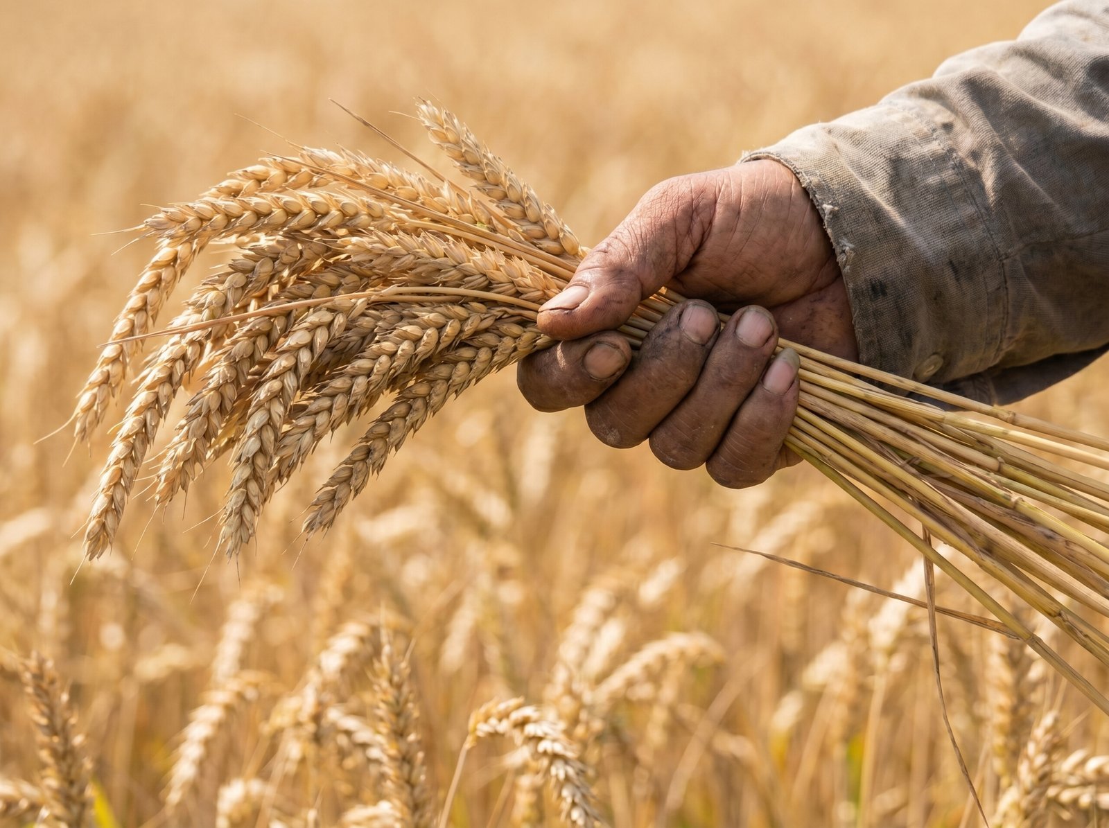 Wheat harvest — Rabi season procurement at Jagan Nath Tek Chand, Tohana